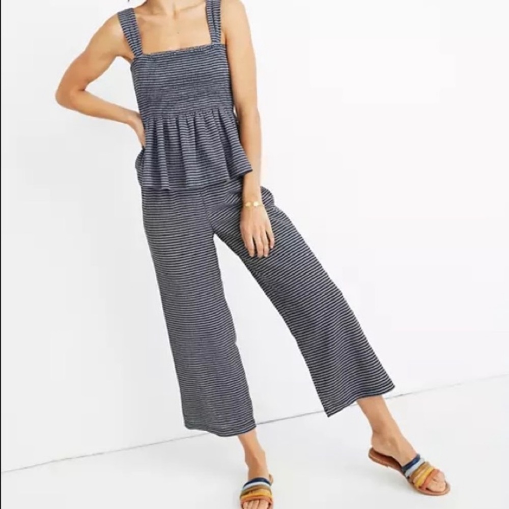 Madewell Texture & Thread Set in Stripe, size xs